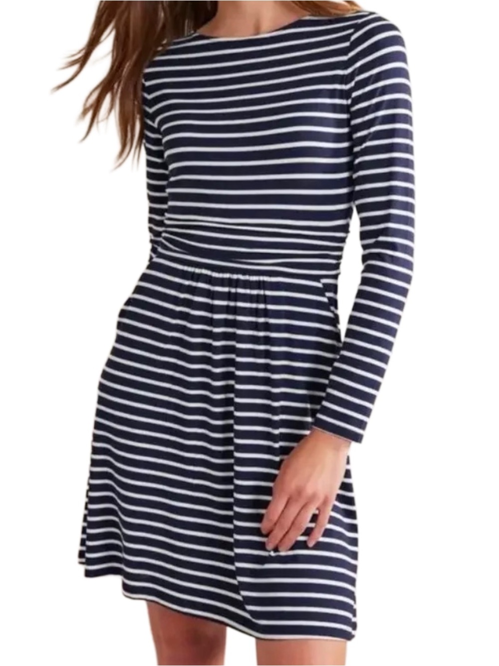 Boden Abigail Dress Striped NWT